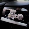 Butter Bear Neutral Air Outlet Decoration Car Aromatherapy Fragrant Stone Car Cute Jewelry Fragrance Interior Decoration