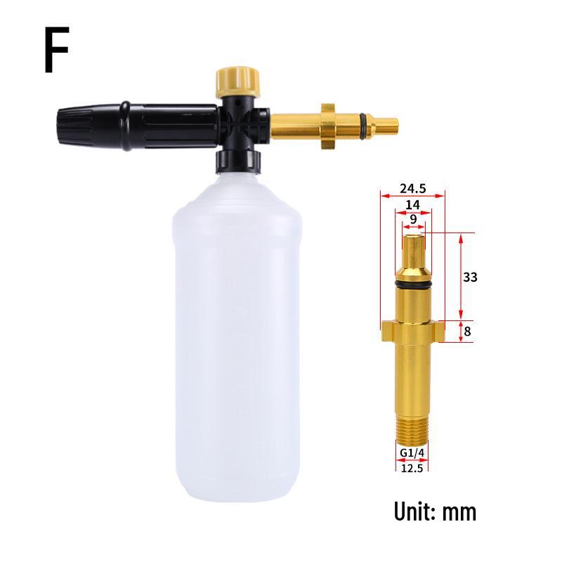 High Pressure Foam Sprayer Water Gun Nozzle for Home & Car Cleaning Machine