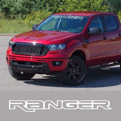 For Ford Ranger Pickup Front Windshield Stickers Truck Graphics Vinyl Film Covers Car Decor Decals Auto Accessories