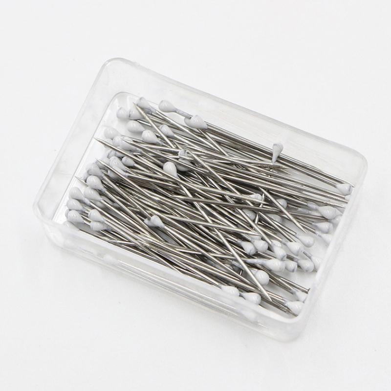 100Pcs 38Mm Sewing Pins Plastic Ball Multicolor Head Pins Straight Quilting Heads Pins Diy Crafts Sewing Fabric