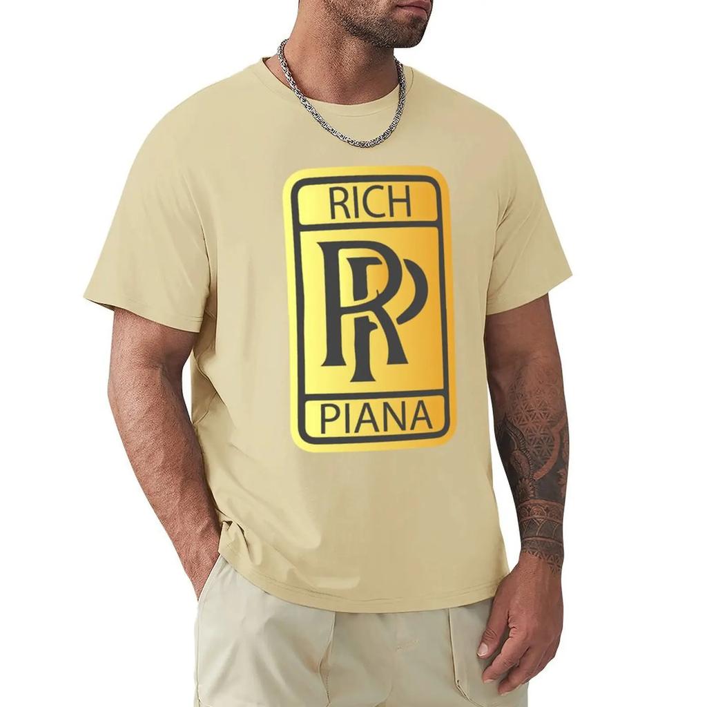 Rich piana Io sono la 5 T-shirt Essenziale pesanti ad asciugatura rapida t-shirt da uomo casual eleganti