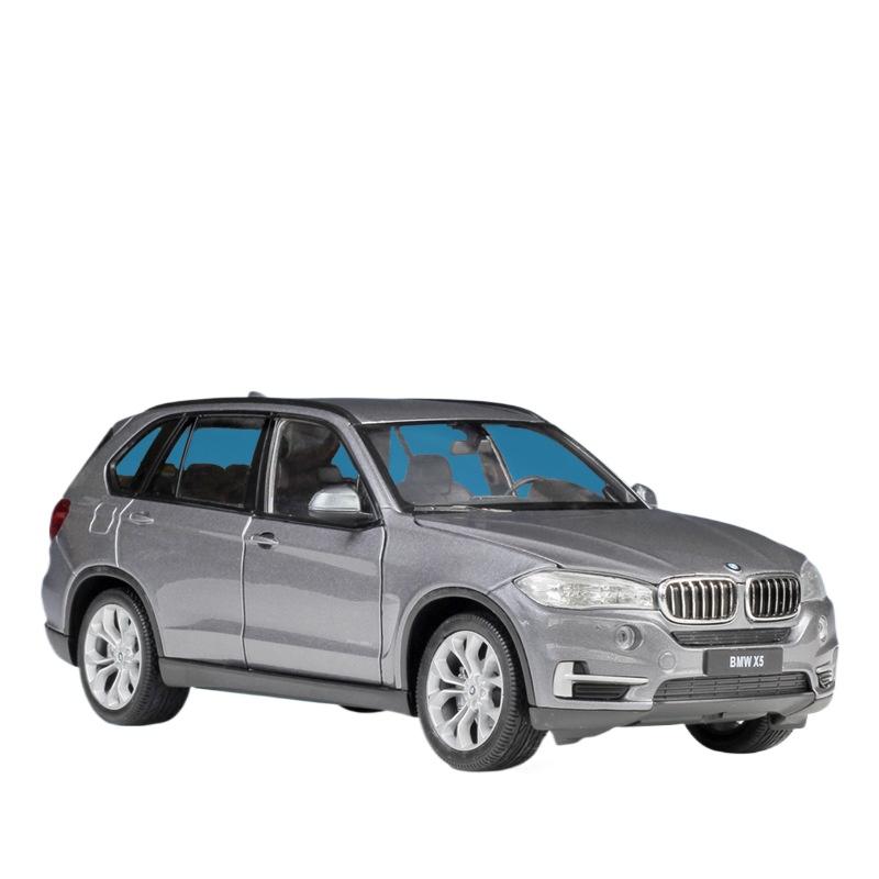 

WELLY 1/24 BMW X5 SUV Alloy Car Diecasts & Toy Vehicles Car Model Miniature Scale Model Car Toy for Children серый