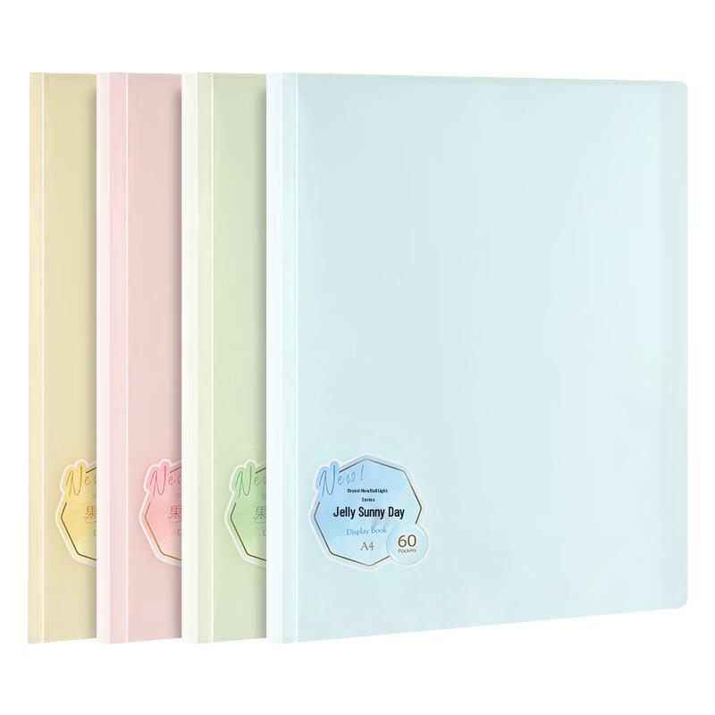 Deli PQ306-60 60-Page Document Organizer, 2-Pack
