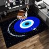 The Turkish Evil Eye Office Rug Chair Mat, Entryway Carpet, Suitable for Front Door, Bedroom, Living Room, Desk, Holiday Gift