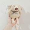 Cute Bear Girl's Shoulder Bags Colorful Straw Children's Messenger Bag Princess Mini Bow Handbag Crossbody Child Girl Coin Purse