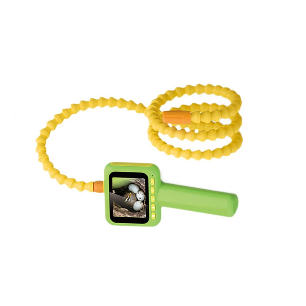 Borescope Instrument with HD Imaging and 8 Adjustable LED Lights Waterproof IP67 Bendable Probe Type C Charging Port