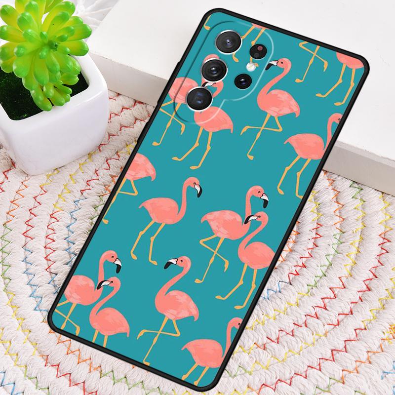 Flamingo Phone Case for Samsung Galaxy Note 10 Pro S26 Ultra S23 S24 FE S25 S21 S22 PLUS Shockproof Cove