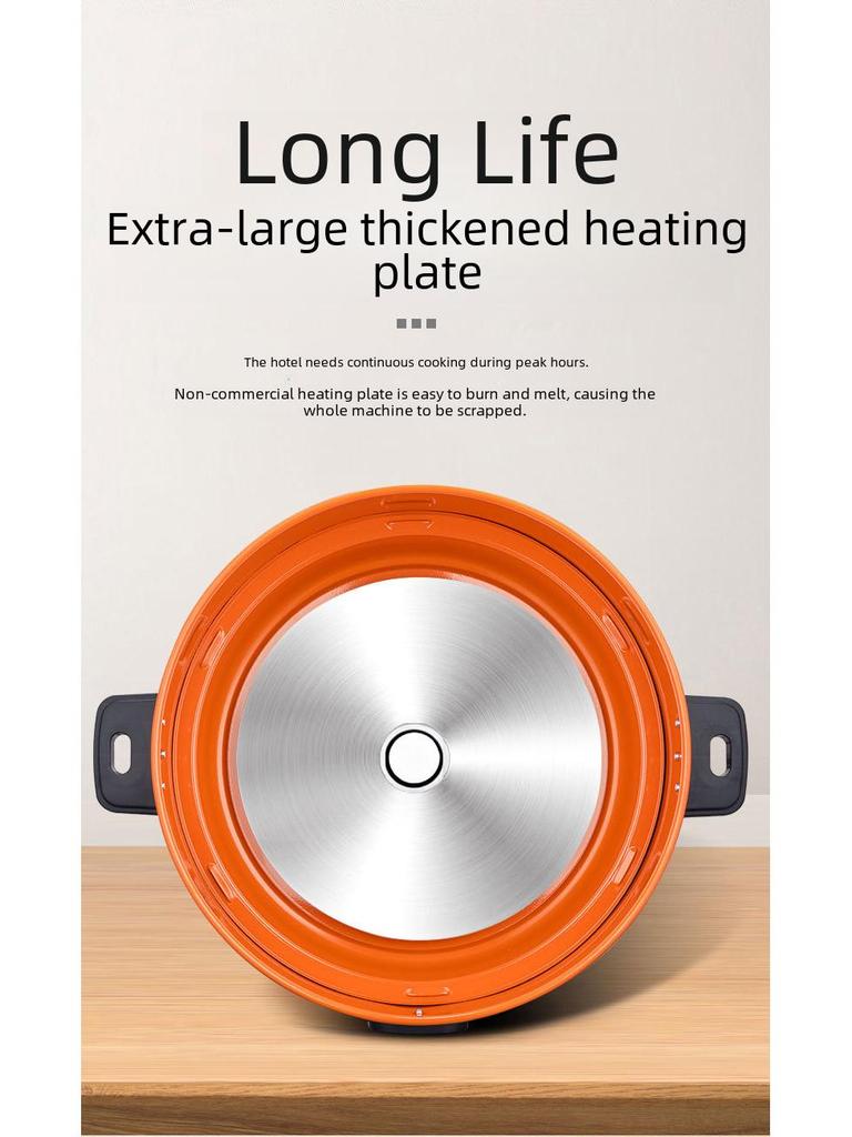 Komerční rýžovar se super kapacitou: K dispozici ve velikostech 6L až 45L