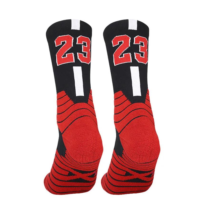 2Pairs Number 23 Men Women Compression Socks for Sport Cycling Running Yoga Football Basketball Rugby Hiking Athletic Socks