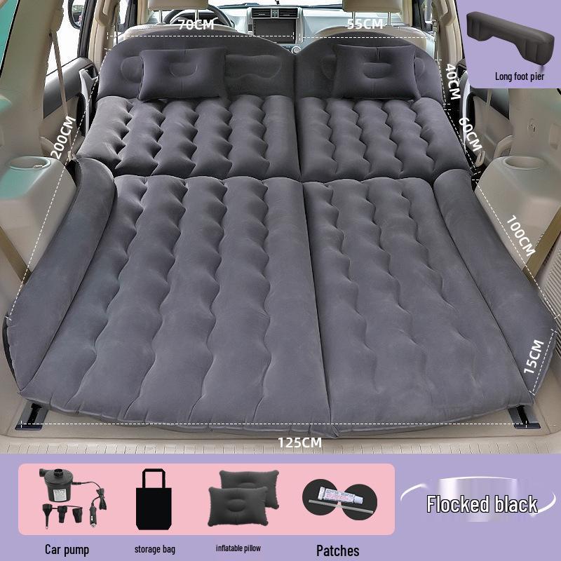 SUV Trunk Inflatable Mattress: 2-Meter Portable Folding Travel Bed