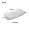 A5 Melamine Japanese Style Rectangular Buffet Plates