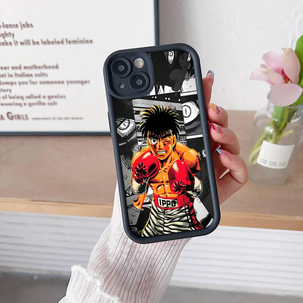 Anime H-Hajime N-No I-Ippo Phone Case For IPhone 17 16 15 14 13 12 11 Pro Max Plus Silicone Shockproof Case