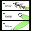 Glows Squid Fishing Baits Squid Jig Baits Fluorescents Luminous Baits Fishing
