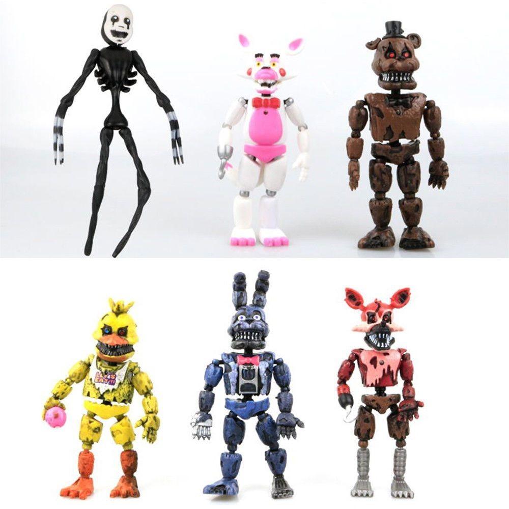 Cartoon Action Figures Handmade Cake Decor Toys 10cm Plastic Collectible Display Figurines