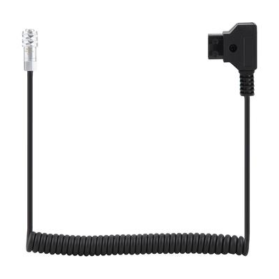 DAP B Stecker auf BMPCC 4K Buchse Spiralförmiges Stromadapterkabel