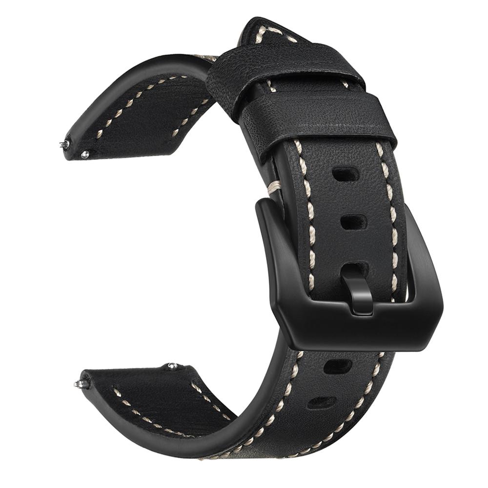 Leather Straps For Huawei Watch Men Luxury Calfskin Watch Bands 20mm 22mm 24mm Quick Release Strap