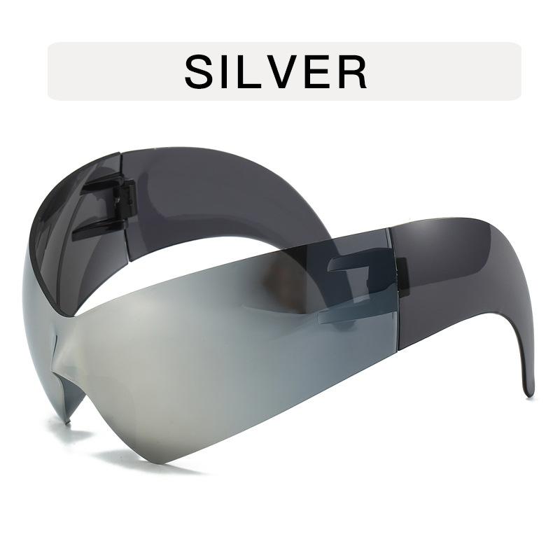 Punk Y2K Stylish Sunglasses for Men Fashion Trendy UV Protection Sun Glasses Men Bicycling Mountaineering Sun Glasses for Women