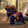Customiz Name Personality K-Pop Demon Hunters Blanket Soft&Warm Office Bed Travel Lunch Break Blanket,Gift All Seasons