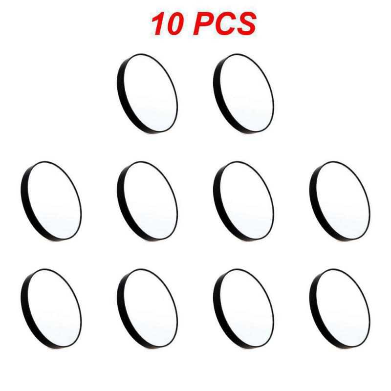 1 ~ 10 STK Mini-Taschenspiegel, rund, 3/5/10/15-facher Vergrößerungsspiegel, Set mit zwei Saugnäpfen, Kosmetikspiegel