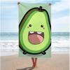 Cartoon Fruit Beach Towel, Large Size, Quick Dry, Soft, for Summer Holiday, Swim, Yoga, Beach Trip Beach Towel Towels Bathroom