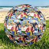 One Piece Print Size 5 Soccer Ball, PU Wear Resistant Football for Match Training and Daily Practice, Birthday Gift for Soccer Fans