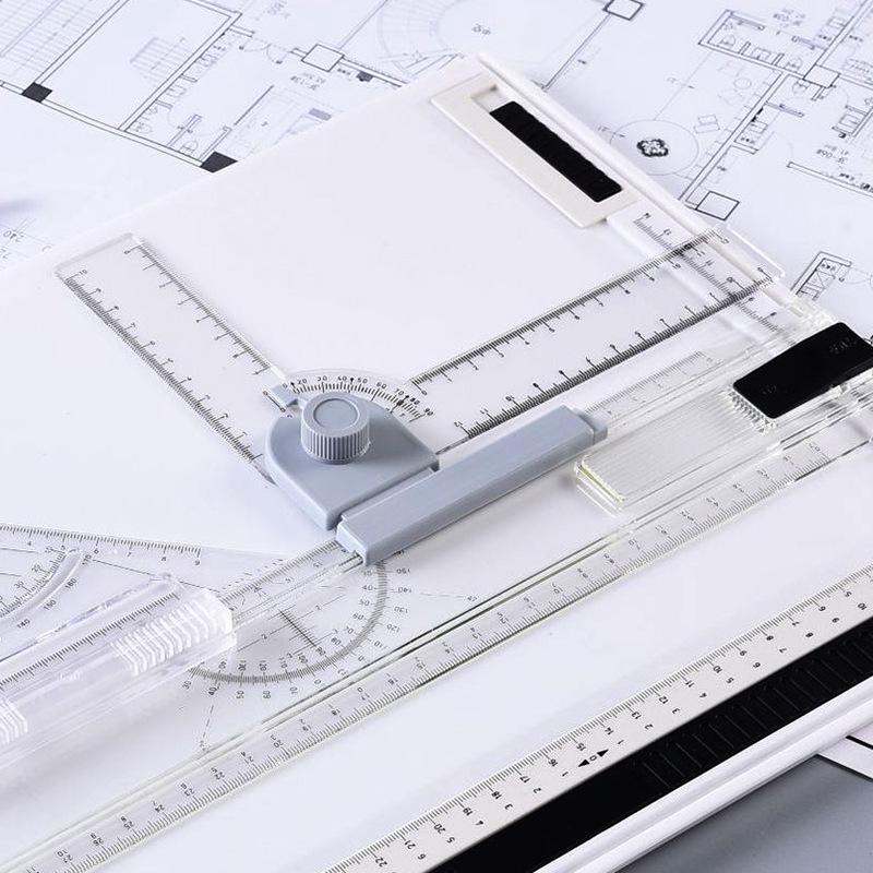 A4 Multi-functional Portable Drawing Board with Quick-Type Tools