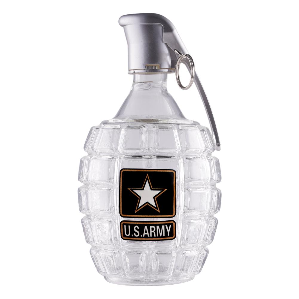 High Borosilicate Glass Grenade Shaped Sparkling Wine Bottle Sealed Jar for Home Brewing Whiskey Wine Storage Container