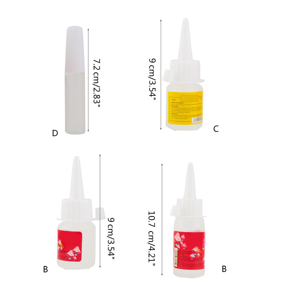 Fabric Adhesive Alcoholic Liquid Glues Quick Drying Non-toxic for Paper Fabric