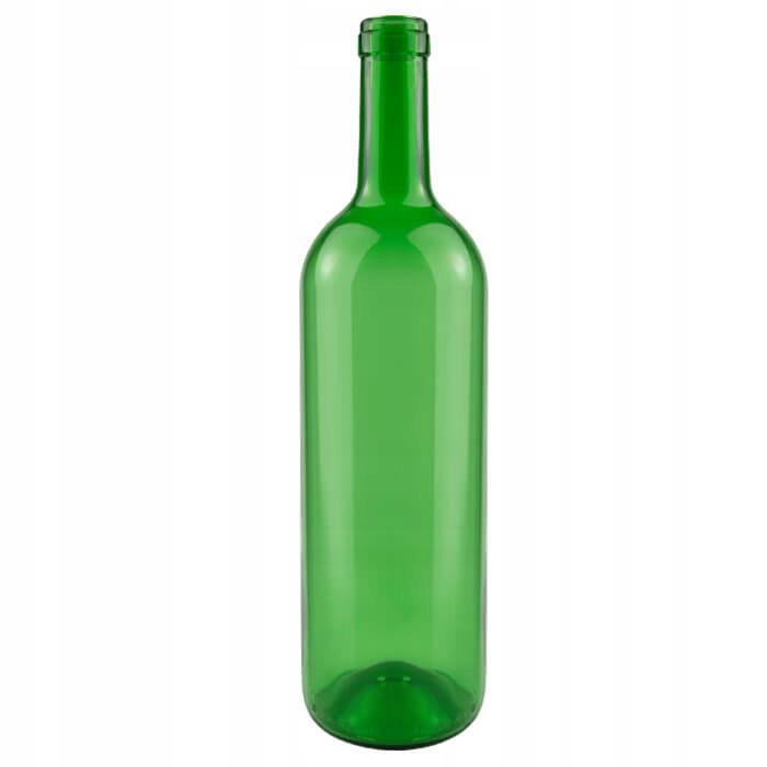 40X Butelki Na Wino 750Ml Szkło Bordeaux Butelka Szklana - 4 Kolory 0,75L