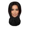 Funny Cycling Face Mask With Mesh Visibility One Size Unisex Novelty Hood Bike Riding Prank Costume