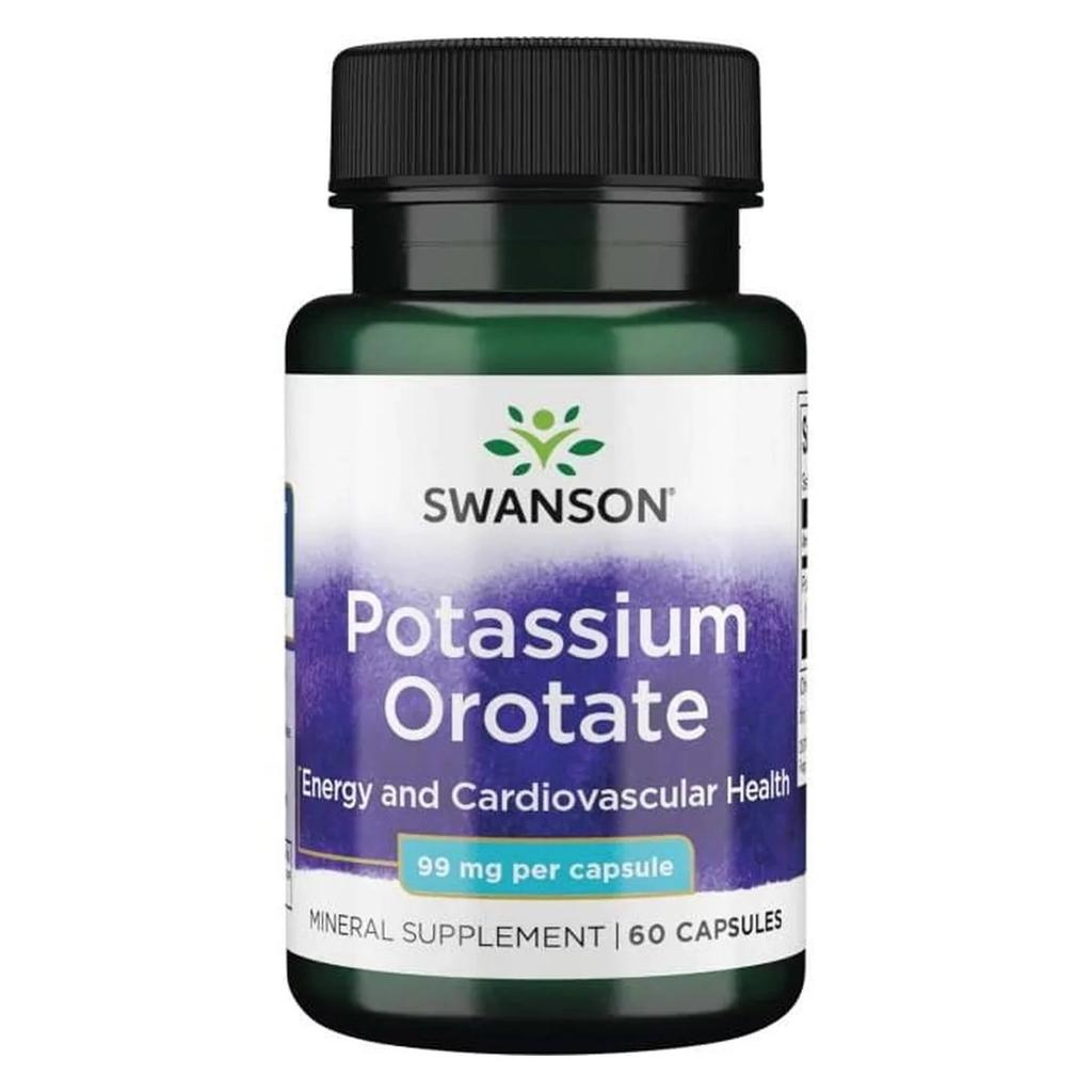 Potassium Orotate, 99mg - 60 caps