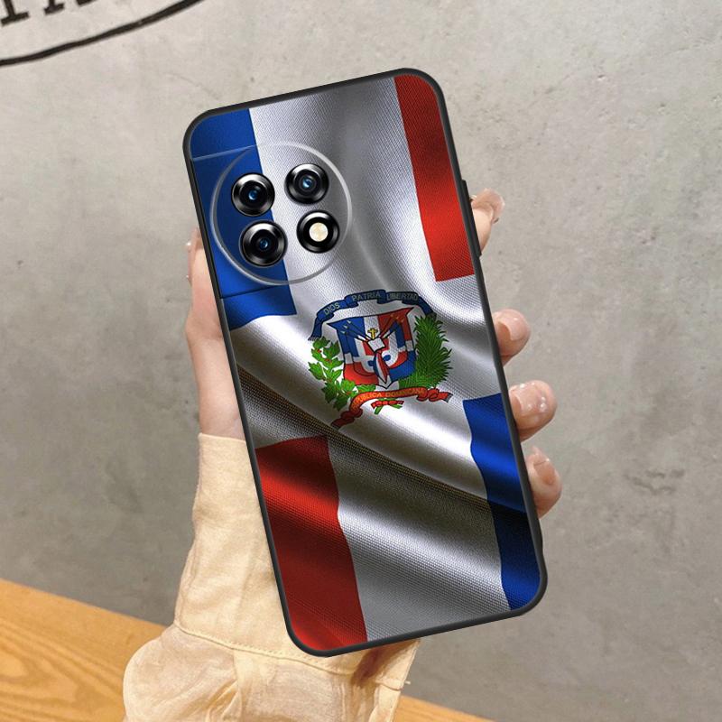 

Dominican Republic Flag Case For OnePlus 15 15R 13 13R 13T 12 12R 11 10 10R 10T 8T Nord 5 CE 4 2 3 Lite N20 N30 Cover OnePlus Nord 3