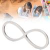 30Pcs Stainless Steel Hollow Pendant Bezel 8Shape Metal Resin Frame Jewelry Making Open Bezel