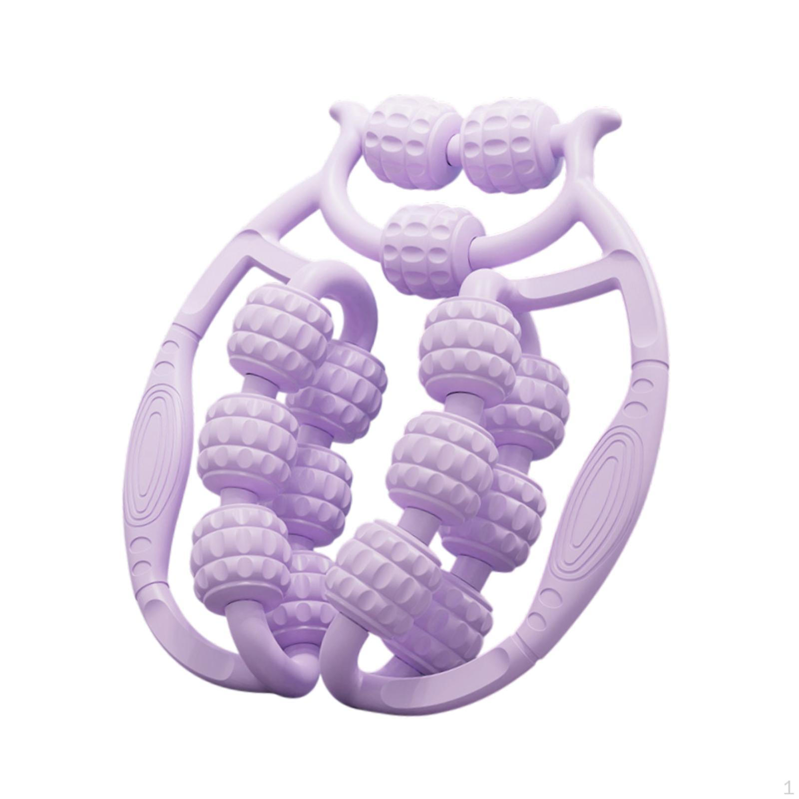 

Массажер для ног Ролик 15 точек Степень Ручной Глубокий Тканевый Массаж Бедра для Спорта Йоги фиолетовый