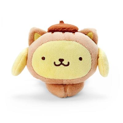 Sanrio Pompompurin Cat Clip Mascot 840823 (Healing Cat)