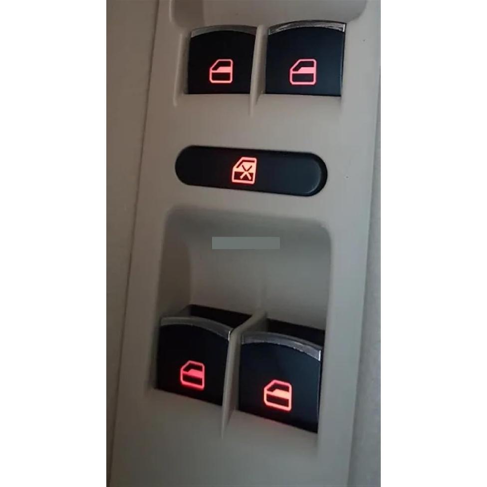 Car Window Lifter Power Window Switch Master Window Control Button Compatible for VW Jetta Tiguan Golf GTI MK5 MK6 Passat B6 CC Seat Leon MK2