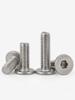 Stainless Steel 304 Screws: Thin, Flat, Pan, Low, Short Hex Socket Heads (M2-M8).