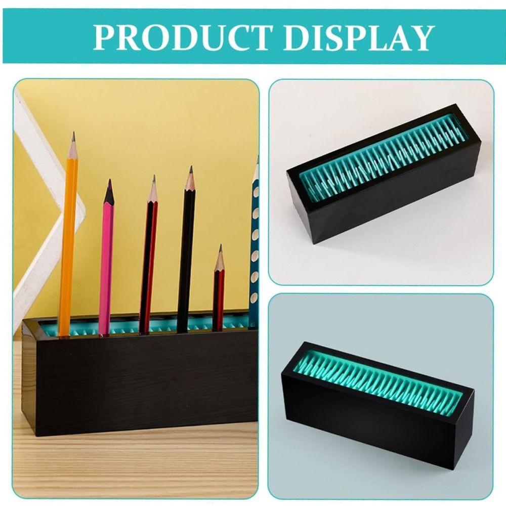 Compact Cosmetic Brush Drying Rack Creative Toothbrush Drying Shelf Pen Storage Case Makeup Tools
