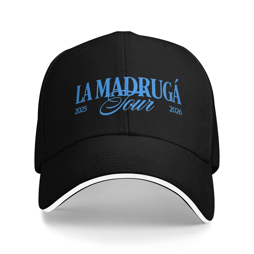 Summer Casual Baseball Cap Delaossa La Madruga Tour Hunting Camping Hip Hop Hats For Unisex Men Wholesale  Trendy Snapback Cap