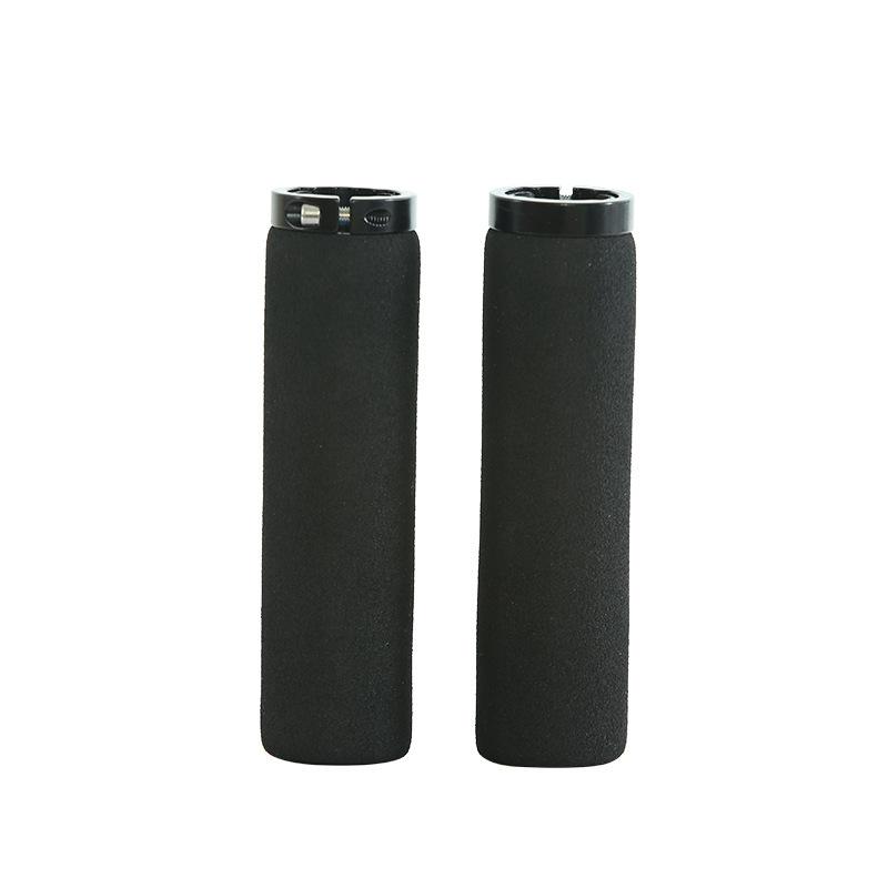 Bicycle Sponge Handle Cover, Unilateral Bilateral Locking Mountain Bike Grip, Non-slip Sweat-absorbing Foam Handle Gloves