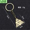 Game Jewelry Fifth Personality Identity V Necklaces Present Gifts Triangle 1 3 4 Pendant 2 Colors Car Necklaces Halloween Men Present GiftsFashion