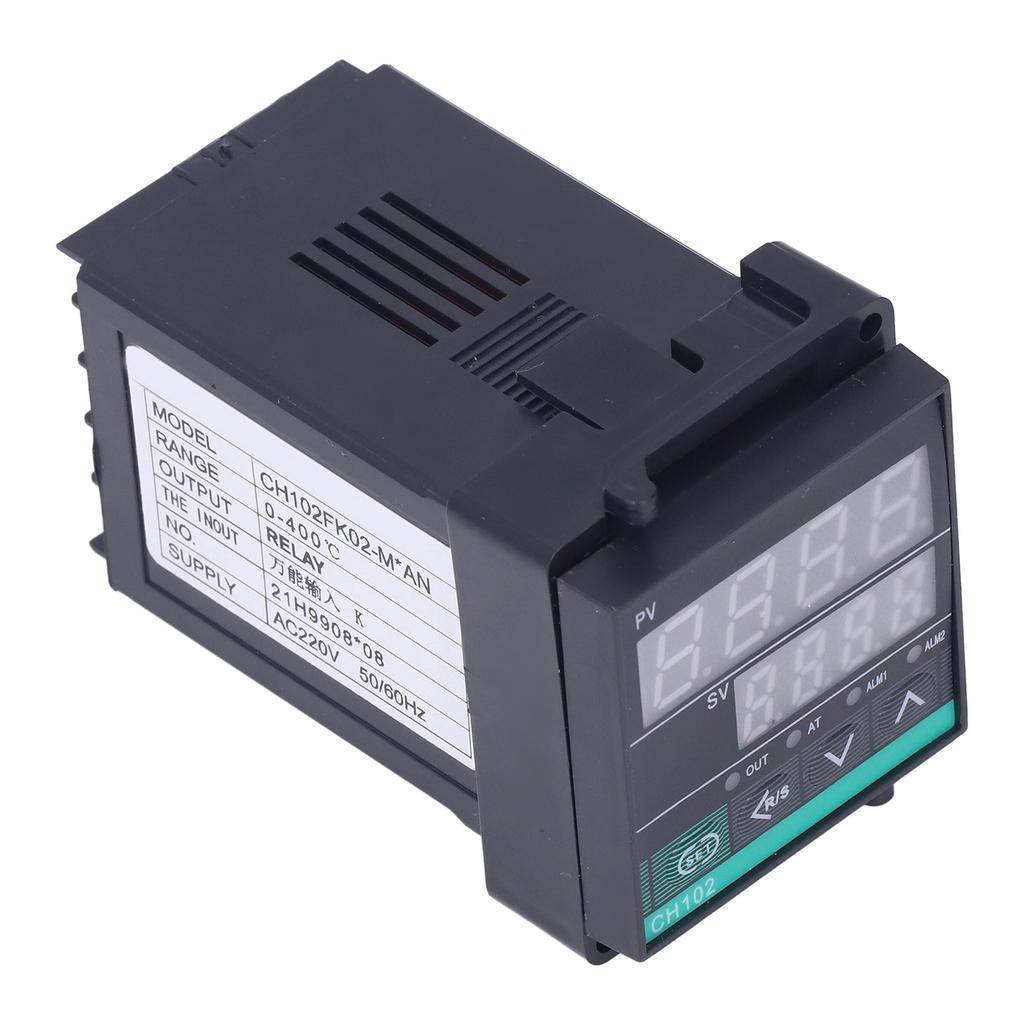 PID Temperature Controller Intelligent Digital Thermostat K Type CH102FK02MxAN AC220V