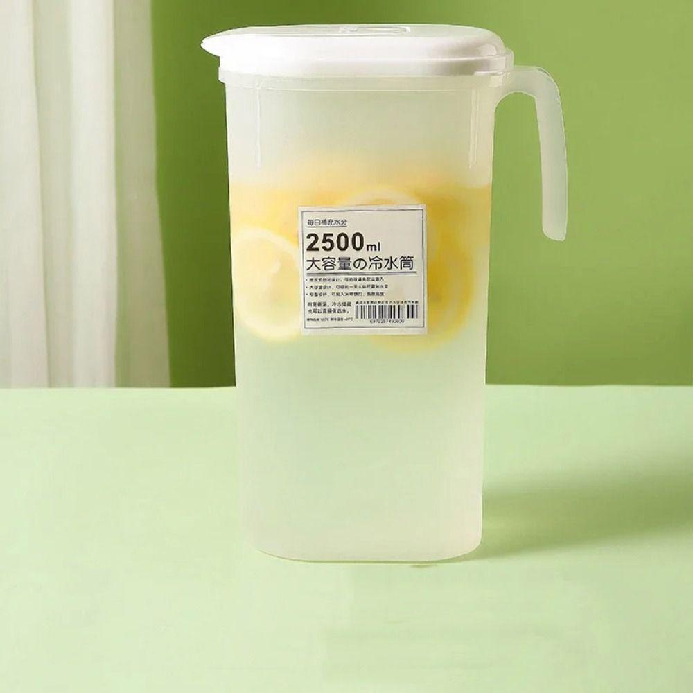 Plastics Water Pitcher Juice Jug Storage Jug Thermostability Cold Water Jug  Summer