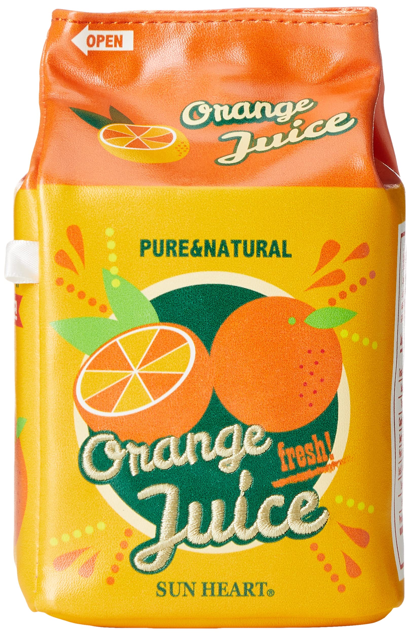 

Marushin Orange Juice Food Funny Pencil Pouch Yup! Case/Cosmetic (0585005600)