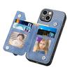 Multifunction Leather Case & Card Holder for Apple 16, Samsung, Redmi, Huawei