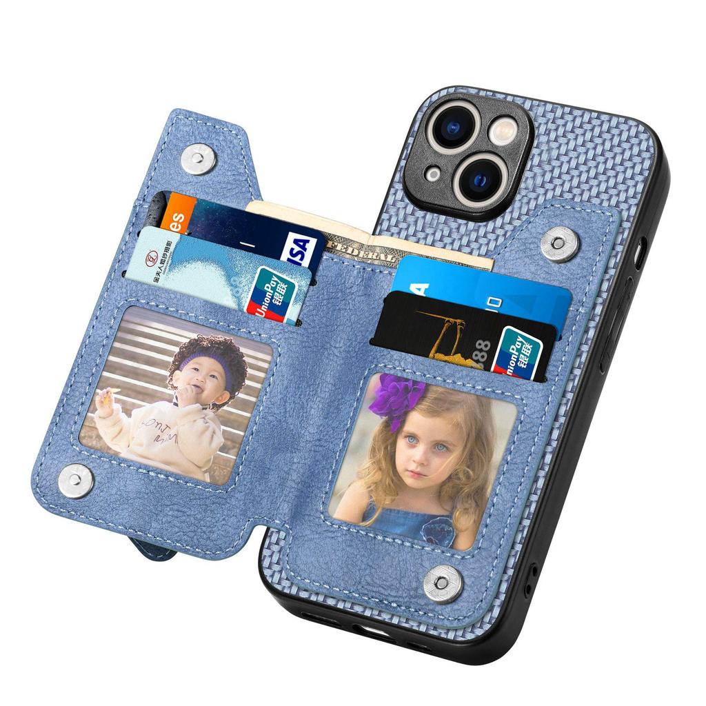 Multifunction Leather Case & Card Holder for Apple 16, Samsung, Redmi, Huawei