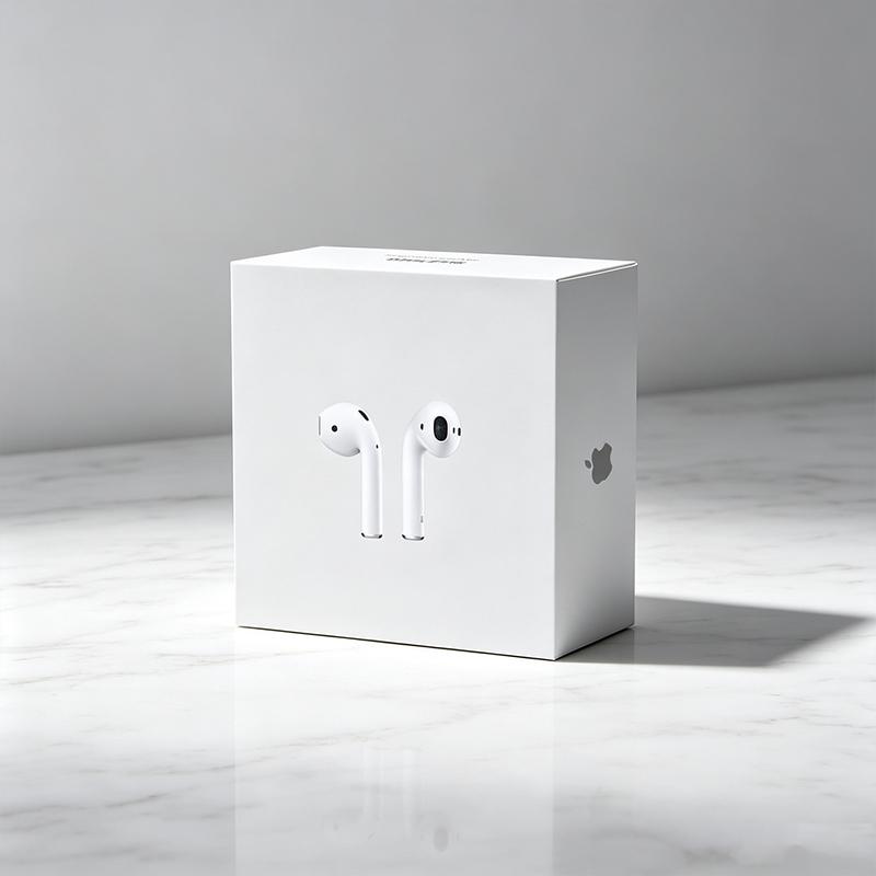 AirPods 2 Kabellose Ohrhörer Bluetooth 5.3 HiFi Stereo Sound Duale Mikrofone 24H Gesamtspielzeit Touch-Steuerung In-Ear-Kopfhörer Für IOS Android