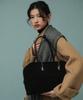 Demaker Vetiver Suede Bag-Black