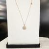 Atria H Simple Long N Pink Plated Necklace QUNNEDG0003FRF