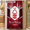 Beach TowelNottingham Forest FC Custom Name Text Personalized Soft Towel for Beach Pool Indoor Home Decor Gift